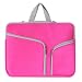 Produktbild Laptop Tasche 11/13/14/15/17 Zoll Handtasche Notebooktasche Aktentasche Tablet Tasche Schulter Bag Wasserabweisend Satchel Bussiness Aktentasche Multifunktions Laptoptasche (Pink, S)
