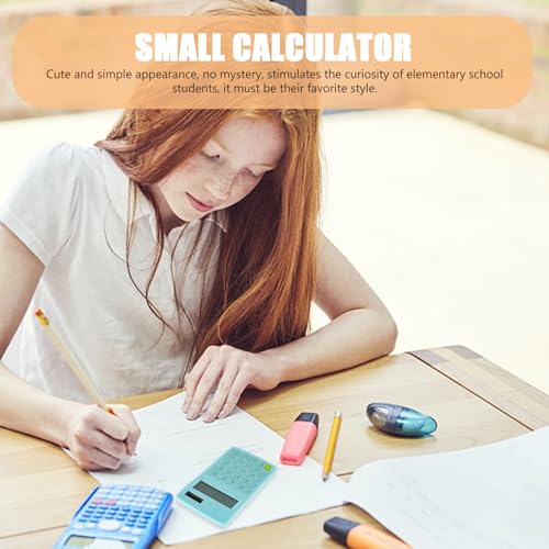 Calculadora para estudiantes Tofficu pack de 5 que soluciona la falta de batería en clase 3