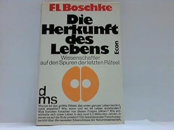 Hardcover Die Herkunft des Lebens. Wissenschaftler auf den Spuren der letzten Rätsel [German] Book