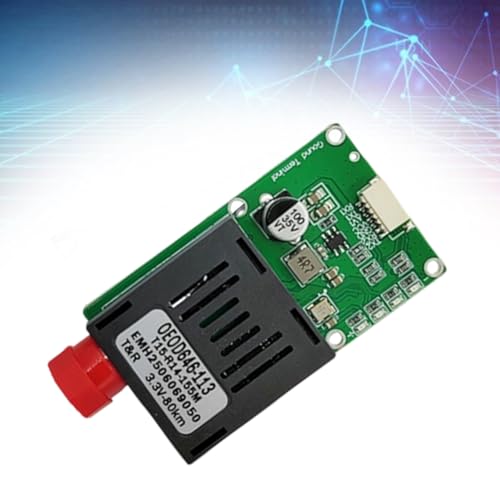 Módulo transceptor óptico TTL de 80 Km con interfaces seriales UART SBUS 3