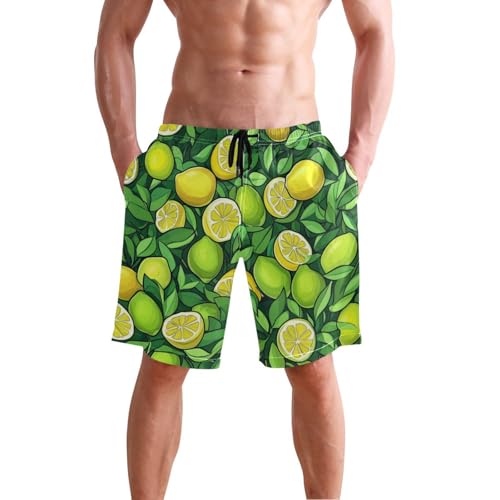 Mens Swim Trunks with Pockets Quick Dry Board Shorts with Mesh 4 Way Stretch Beach Bathing Water Swimwear2
