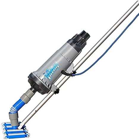 The VacDaddy Portable Pool Vacuum with NO Battery Required! Plug It in and Just Vac It! Residential and Commercial Pool Cleaner, Heavy Duty Professional Power, for Inground & Above Ground Pools