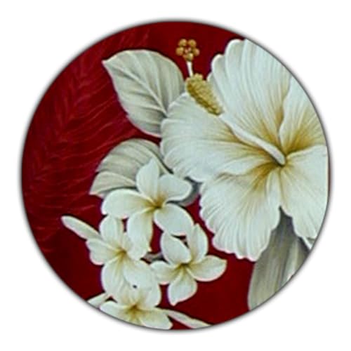 Pacific Legend Plumeria Hibiscus-Hawaiian Shirts-AMAZON3162RED2XL by Pacific Legend - Used condition - Image 2