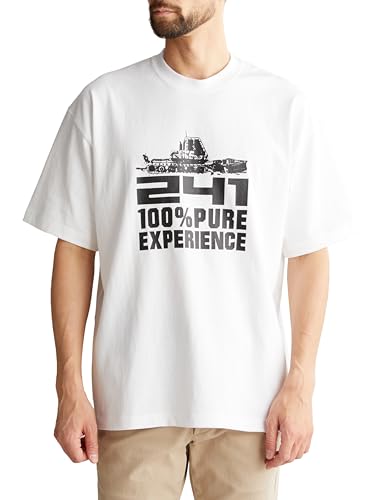 [�g�D�[�t�H�[����] AREA241-SNOWCAT SS TEE �z���C�g S