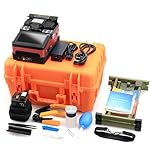 A-81S FTTH Fully Automatic Mini Optic Fiber Fusion Splicer With Wire Stripper and Optical Cleaver Tool Set