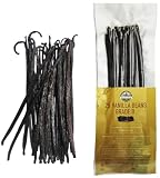 Picture of 25 Vanilla Beans Grade B for Making Vanilla Extract, Premium Extract Grade 5-6 inches, Perfect for Homemade, baking and cooking (25 Beans)