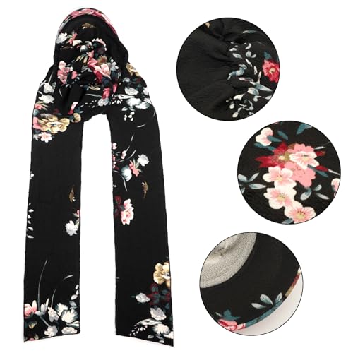 XYIYI Flower Chemo Headwear for Womens Cancer Patients, Head Scarf Chemotherapy Headwraps Hat