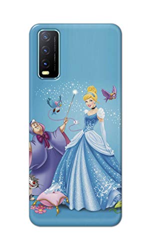 Image of Famous Cartoon Lady Character Hard Back Case Cover for Vivo Y20 / Vivo Y20i / Y20s / Y20G / Vivo Y12s / Y20S (G) Back Cover -(J5) VNS2224