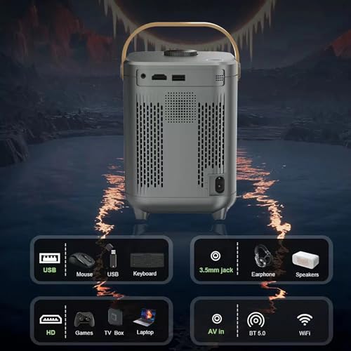 Projecteur intelligent avec correction trapèze vertical pour petits espaces - 3