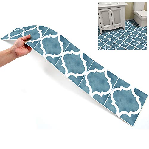 7 Pezzi Adesivi Per Piastrelle Adesivi Per Pavimenti Faidate, Piastrelle Per Pavimenti Stile Modello Pittura Per Piastrelle Impermeabile Per Soggiorno