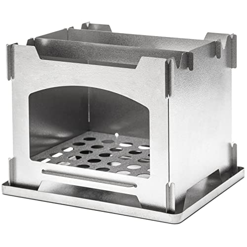 Wablade Titanium Wood Stove, Ultralight Camping Stove, Made in Japan