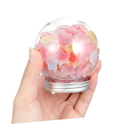 Botellas transparentes RORPOIR para decoración navideña y manualidades creativas en fiestas 4
