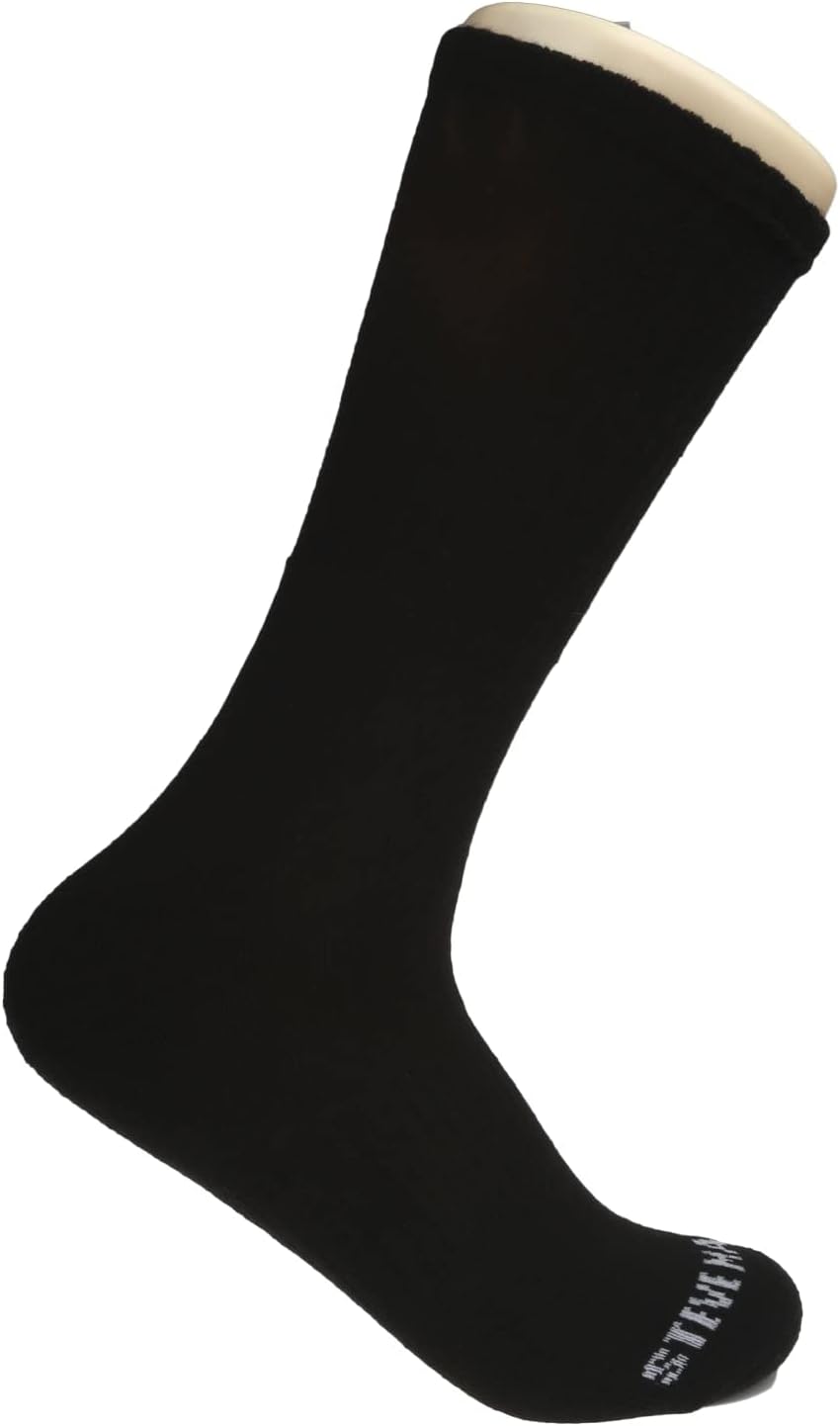 Steve Madden Men's Crew Socks - 6 Pack Socks for Men, Breathable and Comfortable Fit for Work or Casual Wear