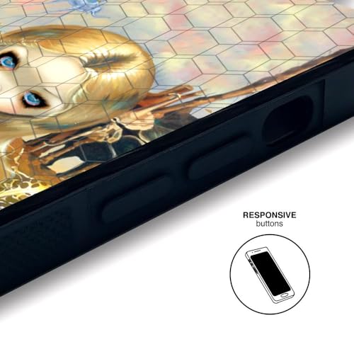 Coque Samsung S25 Plus Jasmine Becket Alice - Protection 3D légère et antichoc noire