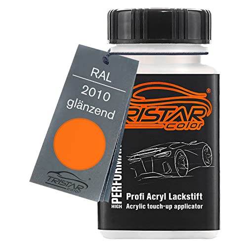TRISTARcolor RAL 2010 Signalorange glänzend Lackstift 50 ml schnelltrocknend