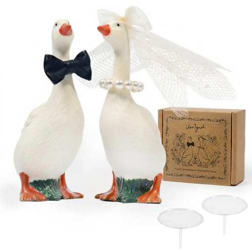 Verigud Goose Wedding Cake Topper