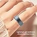 GOWENIC Smart Health Ring, 50 Meters Water Lightweight Aluminium Alloy Sports Ring, Track Fitness Remotely, 7 Day Battery Life, Innovative Design, Seamless Blend, for JYOUPRO