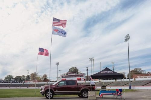 Ultimate Tailgate Kit with Portable Flagpole and Tire Mount
