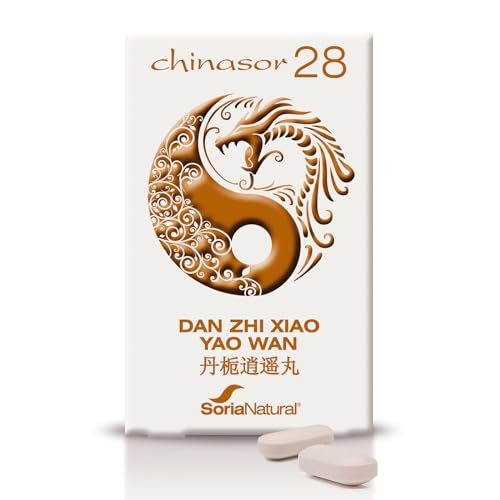Soria Natural Chinasor 28 Dan Zhi Xiao Yao Wan – Comprimidos de la Gran Tranquilidad– Armonizan...