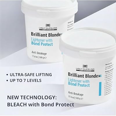 Ugly Duckling Brilliant Blondexx Lightener with Bond Protect & 20 Vol Developer