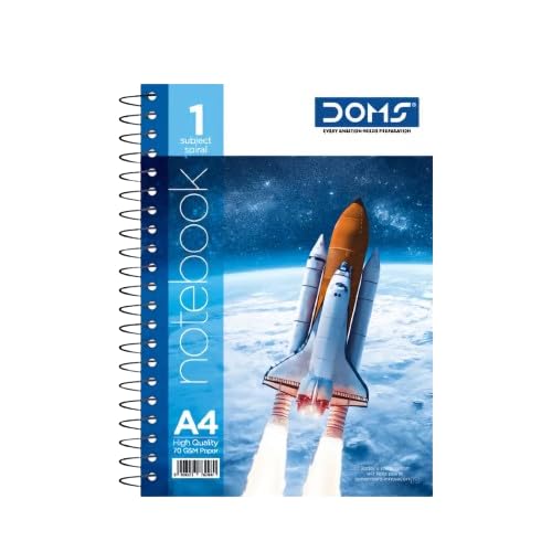Doms 1 subject Notebook I Single line I Planet series I 180 pages I ...