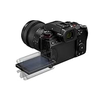 Panasonic LUMIX DC-S5 II Spiegelloses Vollformatkamera mit 20–60 mm F3,5–5,6 Objektiv, 4K 60p und 6K 30p, Flip-Screen, WLAN, Hybrid-Phasen-AF, Active is, Schwarz – Ansicht 4