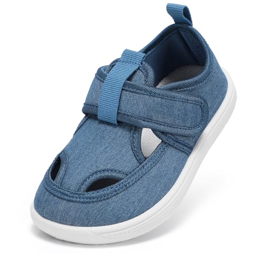 Toddler Water Sandals Boys Girls Denim Blue 7