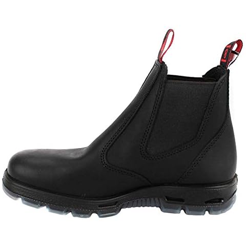 Red Back Boots UBBK Black Soft Toe Size 10 US Cover