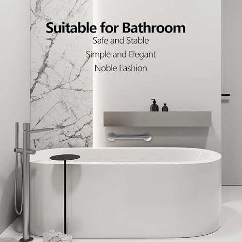 image for Rackickyer Shower Grab Bar, 2 Pack 12 Inch Brushed Nickel Bathroom Saf