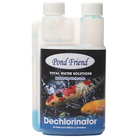 Pond Friend Dechlorinator Makes Tap Water Safe For Fish - Pure Fresh & Clean (250ml) Cover