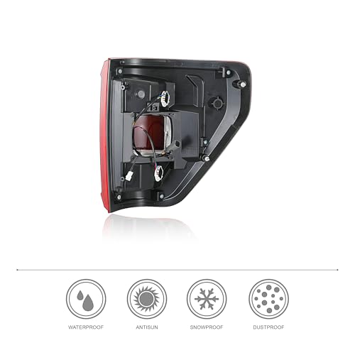 Image of Tail Lights LH W /Blind Spot Compatible With 2021-2023 Ford F150 XL