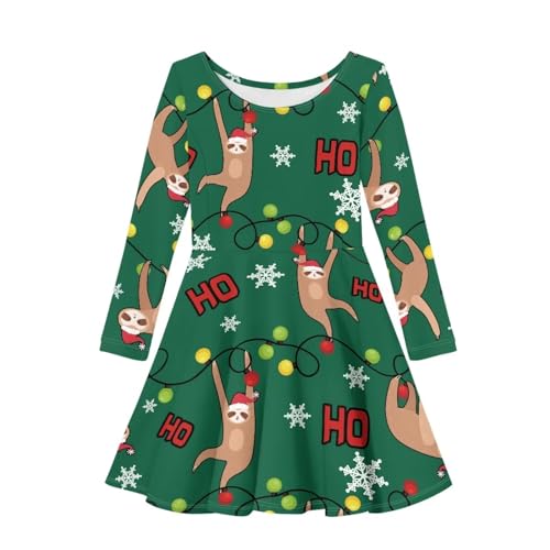 Vestido Princesa Infantil Manga Larga para Fiesta