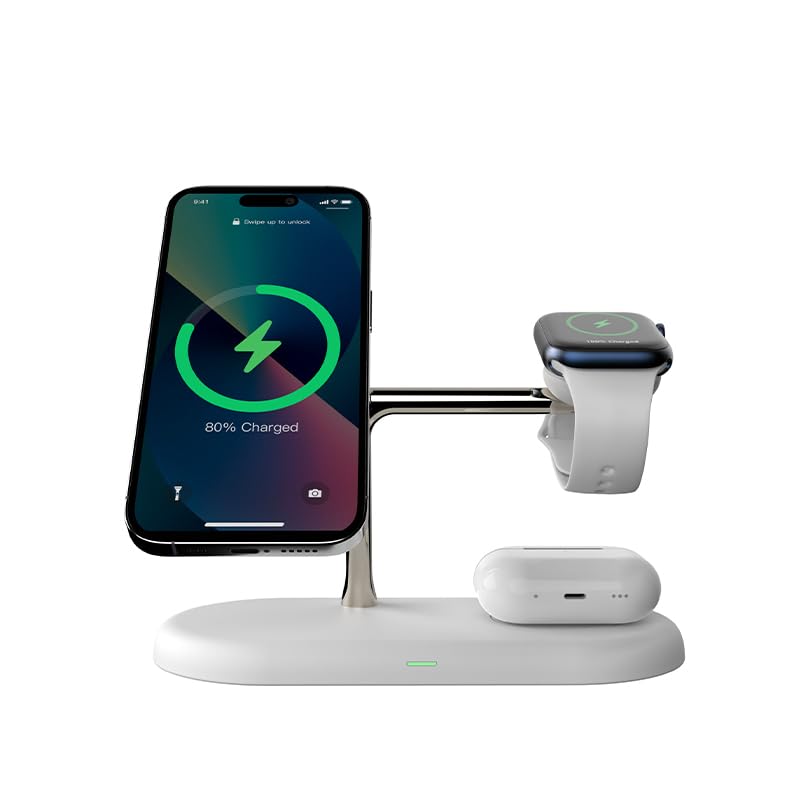 Amazon.co.jp: Timess ワイヤレス充電器 3イン1ワイヤレス充電