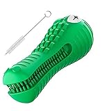 [ Tiene una función de sonido ] Cuando el perro muerde el juguete, el juguete emitirá un sonido para atraer la atención del perro, aumentar el interés del perro en jugar con este producto y también limpiarle los dientes.