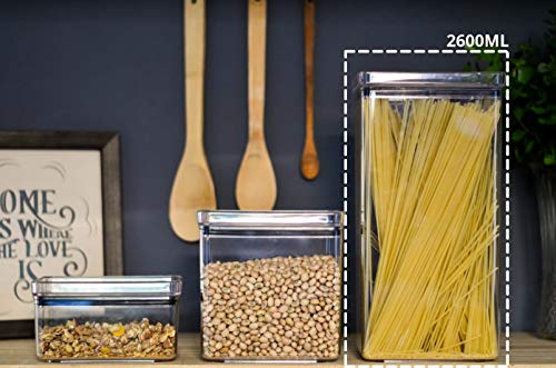 Pote Multiuso, Paramount, Hermético, Lumini, Retangular, 2,6 Litros