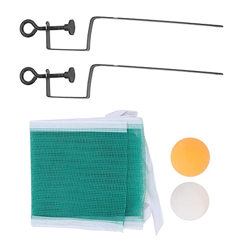 Table Tennis Mesh Ball Set, Paddle Table Tennis Table Indoor Mini Table Tennis Set Table Tennis Net Set for Birthday Gifts