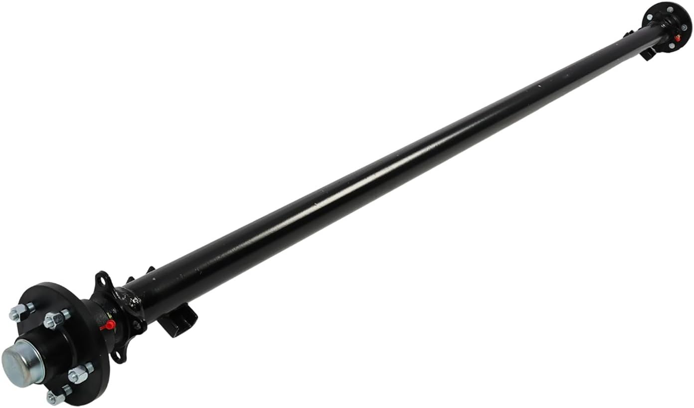 Nakkaa 5 Lug 5 x 4.5 Bolt Pattern 3500 lb 89" Hubface 74" Spring Center Trailer Axle