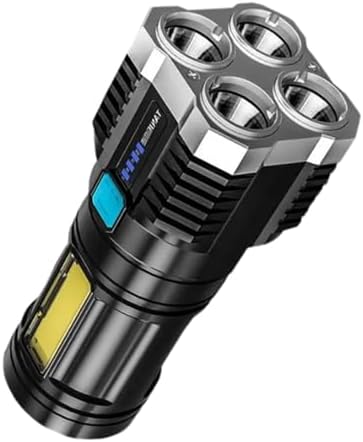 Lanterna Led à Prova D’água 4 Núcleos Usb Recarregável INNOVI CRA...