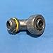 Arlington LT9050 Die Cast Zinc Liquidtight 90 Degree Connector 1/2 Inch