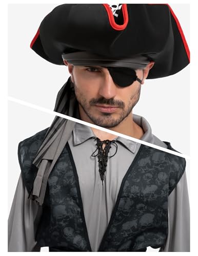 Spooktacular Creations Adult Men Pirate Costume for Halloween, Costume Party, Trick or Treating, Cosplay Party - Image 6