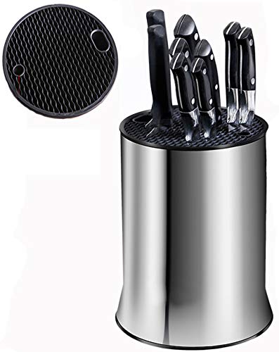 Soporte universal para cuchillos de acero inoxidable 304, a prueba de óxido, para cuchillos de diferentes tamaños, desmontable para lavar