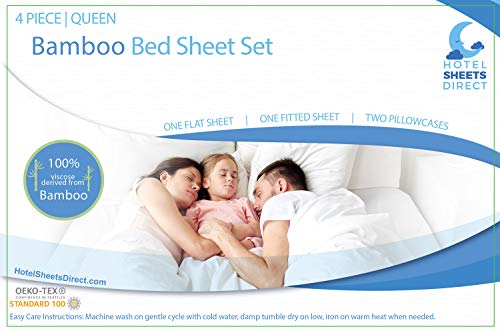 Hotel Sheets Direct Bamboo Queen Sheet Set - Image 5