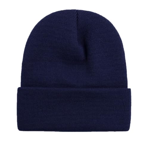 Image of ZOORON 1&2 Pack Beanie for Men Women Slouchy Beanie Hats Winter Knit Caps Soft Ski Hat Unisex