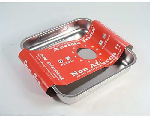 Bandeja Para Horno Inox Antiadherente 32X32 Cm - Ambit En Oferta Bandeja Horno Inox Antia.ambit 32X32 Cm