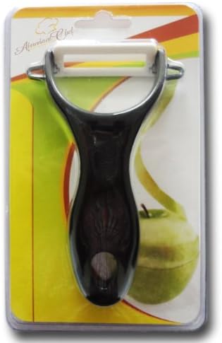 Abundant Chef (TM) Premium Ceramic Peeler for Fruits and Vegetables