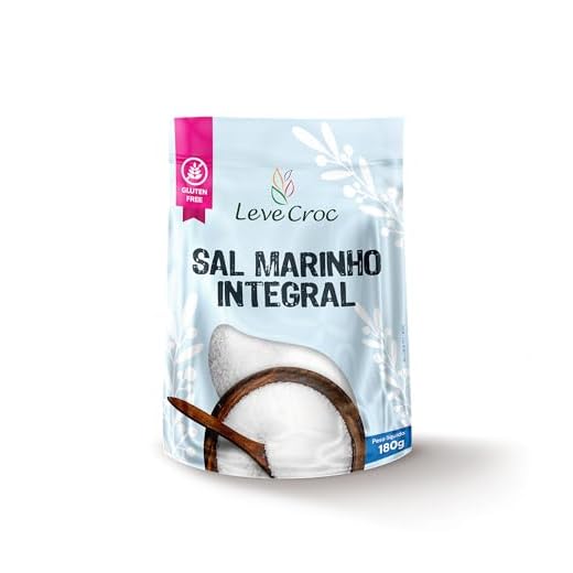 Leve Crock Sal Marinho Integral 180G