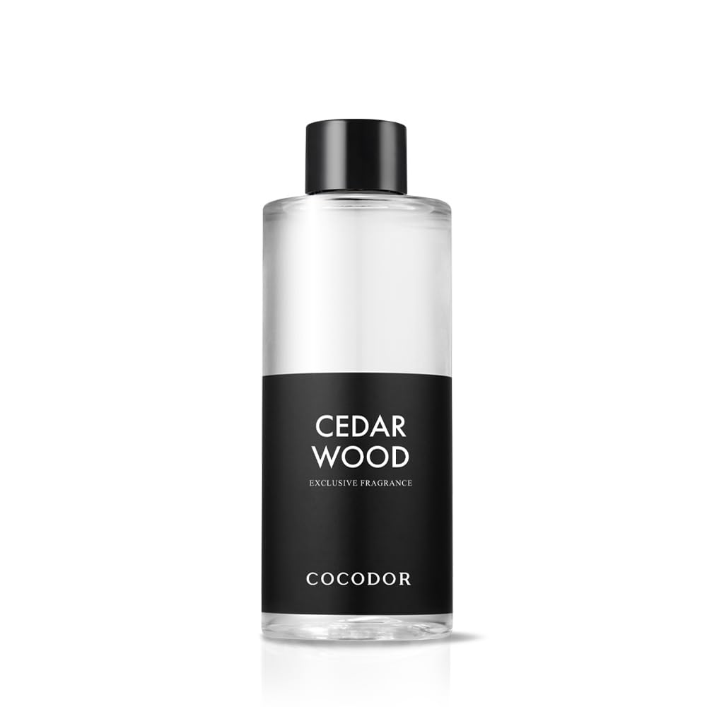 COCODOR Reed Diffuser Oil Refill/Cedar Wood/6.7oz(200ml)/1 Pack/Home Fragrance, Scented Oils, Oils for Reed Diffuser, Bathroom Home Decor — image 1
