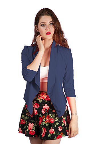 Slim Casual Suit Blazer Half Sleeve Jacket Coat