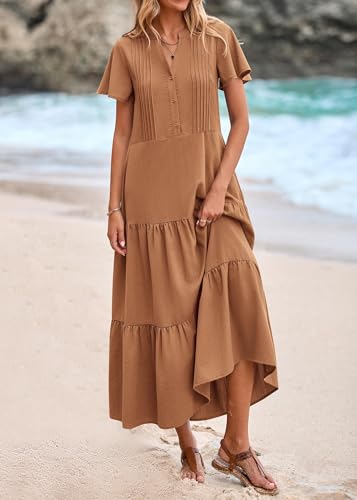 Image of KIRUNDO Summer Maxi Dresses for Women 2026