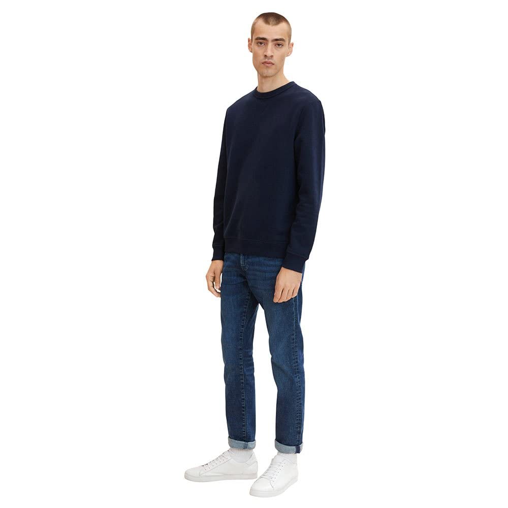 Tom Tailor Herren Josh Regular Slim Jeans mit Freefit®-Stretch